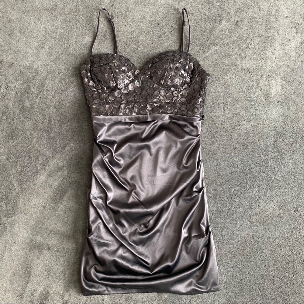 Rubber Ducky Productions Dress Black Sequin